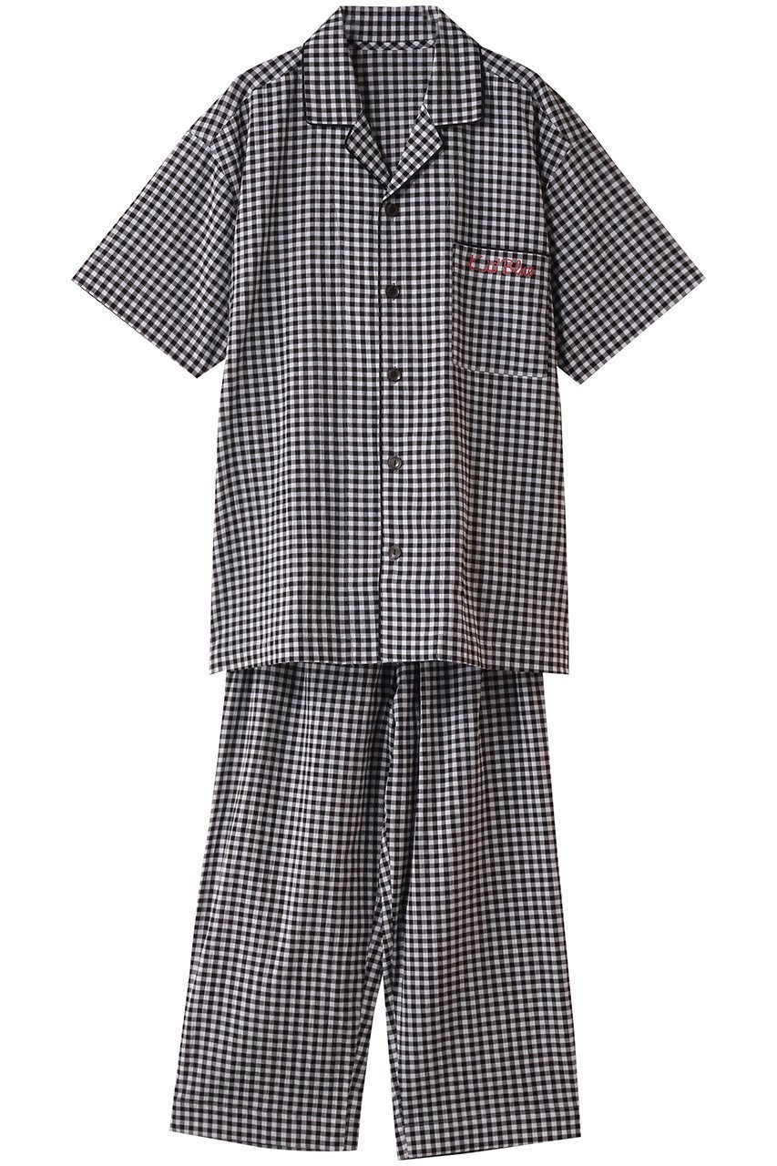 【キッドブルー/KID BLUE / MEN】の【MEN】25シャーリングギンガムパジャマ 人気、トレンドファッション・服の通販 founy(ファニー) 　ファッション　Fashion　メンズファッション　MEN　お家時間・ステイホーム　Home Time/Stay Home　ギンガム　Gingham　シャーリング　Shirring　チェック　Check　パジャマ　Pajamas　ポケット　Pocket　モノトーン　Monotone　夏　Summer　NEW・新作・新着・新入荷　New Arrivals　 other-1|ID: prp329100004523776 ipo3291000000032000165