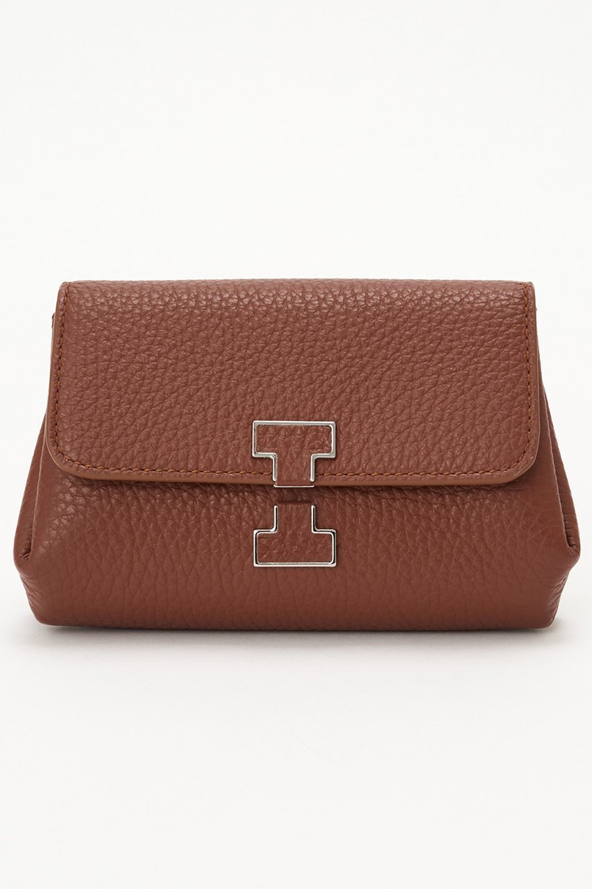 【イアクッチ/IACUCCI】のアバ ウォレット CERVO インテリア・キッズ・メンズ・レディースファッション・服の通販 founy(ファニー) 　ファッション　Fashion　レディースファッション　WOMEN　財布　Wallets　アクセサリー　Accessories　ウォレット　Wallet　コイン　Coin　シルバー　Silver　トレンド　Trend　フォルム　Form　ポケット　Pocket　メタル　Metal　ラウンド　Round　リップ　Lip　人気　Popularity　NEW・新作・新着・新入荷　New Arrivals　財布　Wallet　ブラウン|ID: prp329100004523779 ipo3291000000032000195