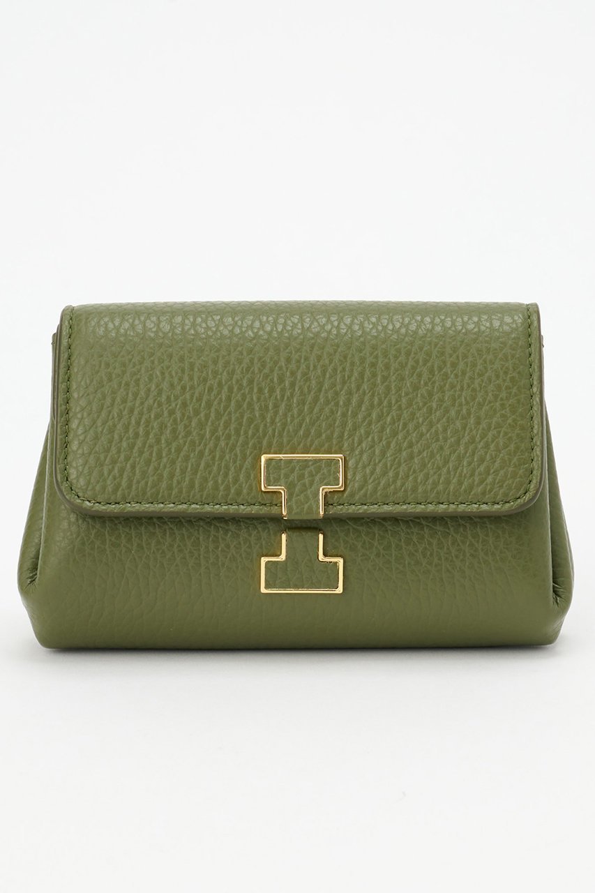 【イアクッチ/IACUCCI】のアバ ウォレット CERVO インテリア・キッズ・メンズ・レディースファッション・服の通販 founy(ファニー) 　ファッション　Fashion　レディースファッション　Fashion for Women　ミニ財布・二つ折り財布　Wallets & Card Cases　アクセサリー　Fashion Accessories　ウォレット　Wallet　コイン　Coin, Coin Design　シルバー　Silver, Metallic Silver　財布　Wallet, Purse　トレンド　Trend, Trending Now　人気　Popular, Best Seller　フォルム　Silhouette, Form　ポケット　Pocket, Pocket Detail　メタル　Metal, Metal Parts　ラウンド　Round, Round Neck　リップ　Lip, Lip Motif　再入荷　Restock / Back in Stock　ダークグリーン|ID: prp329100004523779 ipo3291000000034836233