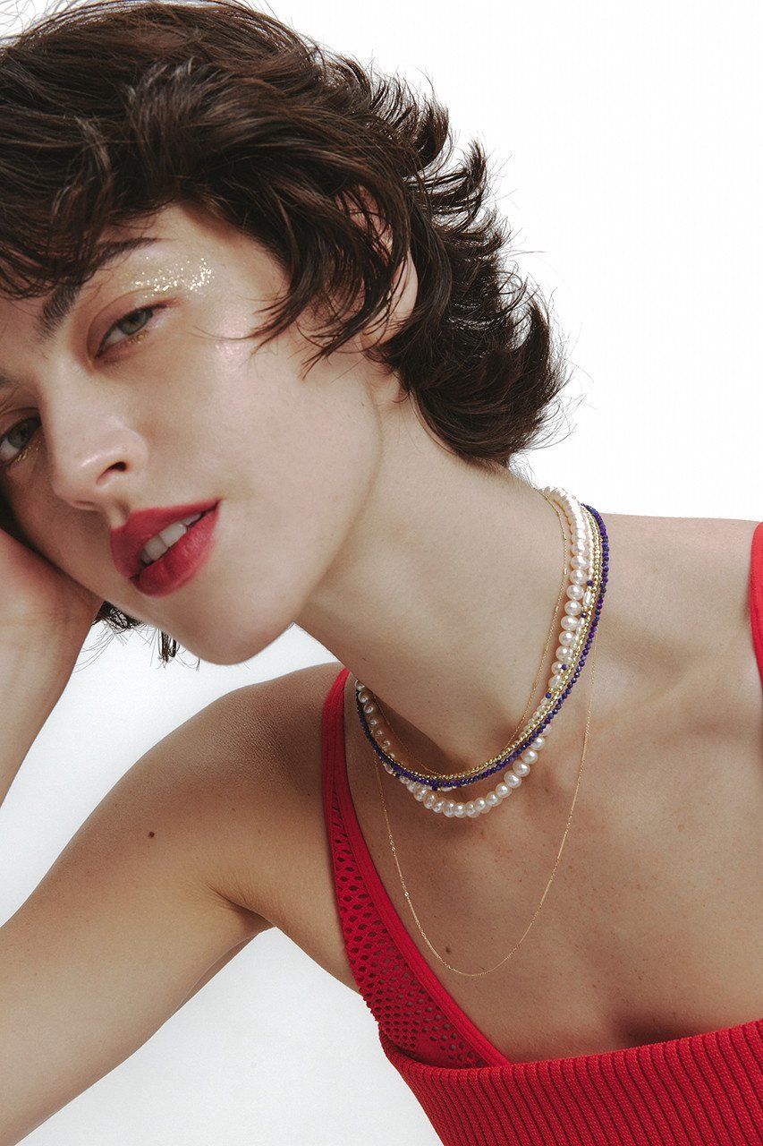 【ルボンボン/les bonbon】のglow pearl ネックレス 人気、トレンドファッション・服の通販 founy(ファニー) 　ファッション　Fashion　レディースファッション　WOMEN　ジュエリー　Jewelry　ネックレス　Necklaces　スウェット　Sweat　ネックレス　Necklace　パール　Pearl　フォルム　Form　フォーマル　Formal　エレガント 上品　Elegant　other-5|ID: prp329100004523793 ipo3291000000032000310
