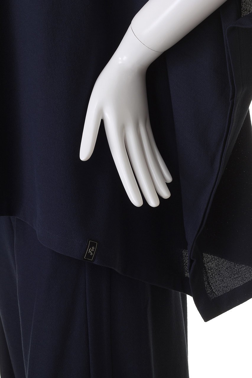 【フートーキョー/Foo Tokyo】のRoyal Organic Cotton Poncho 人気、トレンドファッション・服の通販 founy(ファニー) 　ファッション　Fashion　レディースファッション　Fashion for Women　トップス・カットソー　Cut & Sew Tops　おすすめ　Recommended / Our Picks　セットアップ　Set-Up, Coordinated Outfit　ドレープ　Drape, Draping Fabric　パジャマ　Pajamas, Sleepwear　ビッグ　Big, Oversized　ポンチョ　Poncho, Cape Style　リラックス　Relax, Relaxed Fit　エレガント 上品　Elegant　other-6|ID: prp329100004523797 ipo3291000000036148782