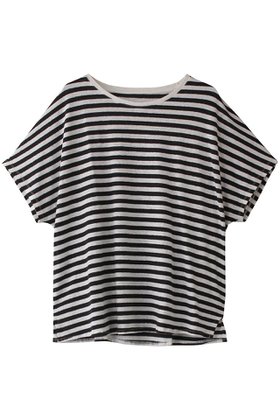 【エリオポール/heliopole】の【MAJESTIC FILATURES】ボーダークルーネックカットソー 人気、トレンドファッション・服の通販 founy(ファニー) ファッション Fashion レディースファッション WOMEN トップス・カットソー Tops/Tshirt シャツ/ブラウス Shirts/Blouses ロング / Tシャツ T-Shirts カットソー Cut and Sewn カットソー Cut And Sew ショート Short シンプル Simple スリーブ Sleeve ボーダー Border リネン Linen 定番 Standard NEW・新作・新着・新入荷 New Arrivals |ID:prp329100004526649