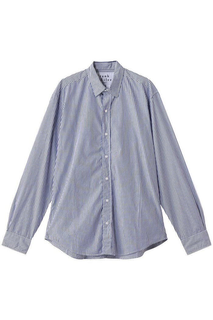 【フランク&アイリーン/Frank&Eileen / MEN】の【MEN】FINBAR イタリアンコットン ブルーストライプシャツ インテリア・キッズ・メンズ・レディースファッション・服の通販 founy(ファニー) https://founy.com/ ファッション Fashion メンズファッション Fashion for Men オケージョン Occasion Wear スリーブ Sleeve, Long Sleeve / Short Sleeve ロング Long, Long-Length エレガント 上品 Elegant 新作・新入荷 New Arrivals / New In 羽織 Haori, Light Jacket ビジネス 仕事 通勤 Business / Work / Commuting |ID: prp329100004526655 ipo3291000000032703681