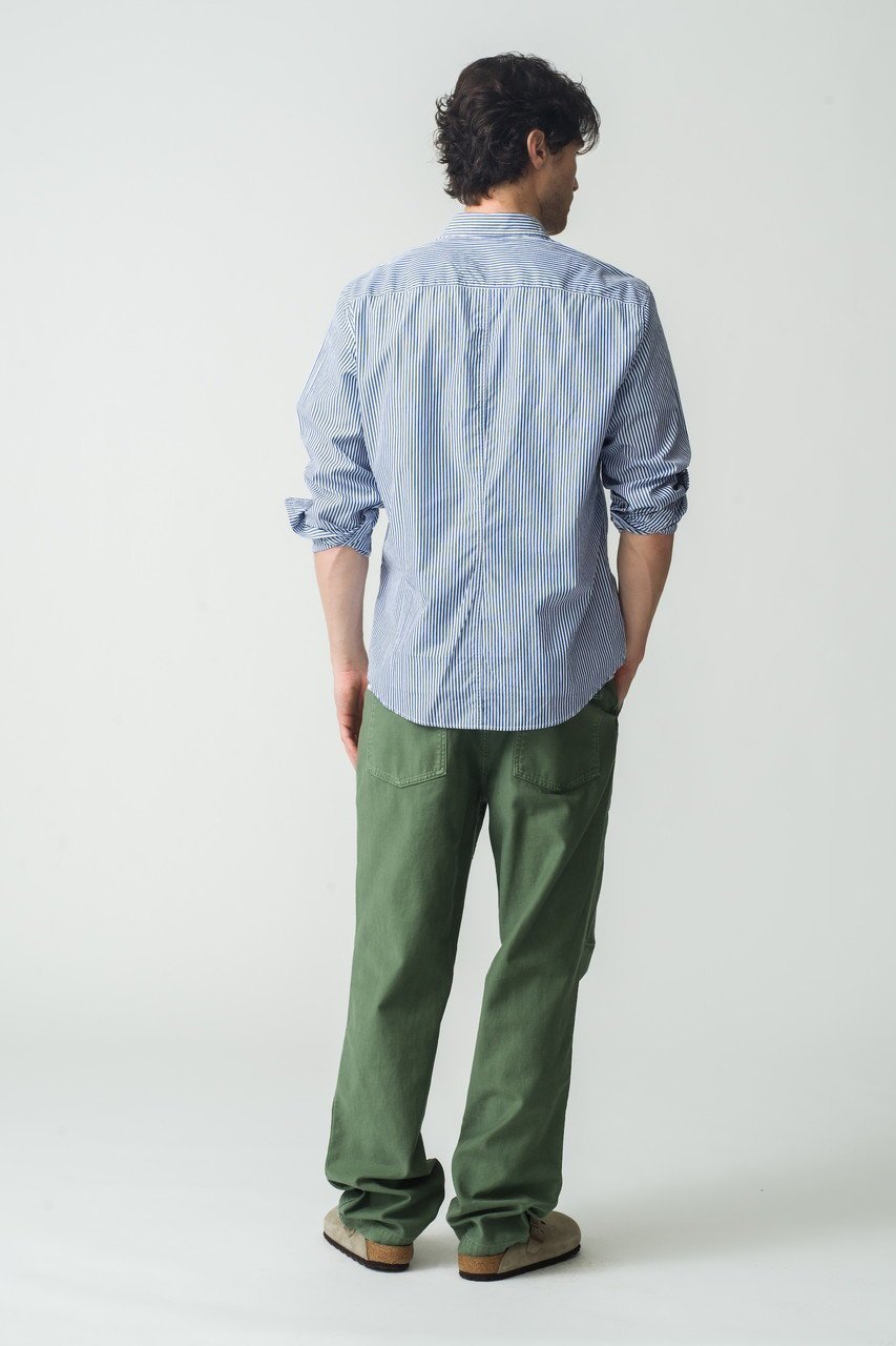 【フランク&アイリーン/Frank&Eileen / MEN】の【MEN】FINBAR イタリアンコットン ブルーストライプシャツ 人気、トレンドファッション・服の通販 founy(ファニー) 　ファッション　Fashion　メンズファッション　Fashion for Men　オケージョン　Occasion Wear　スリーブ　Sleeve, Long Sleeve / Short Sleeve　ロング　Long, Long-Length　エレガント 上品　Elegant　羽織　Haori, Light Jacket　ビジネス 仕事 通勤　Business / Work / Commuting　other-7|ID: prp329100004526655 ipo3291000000035765134