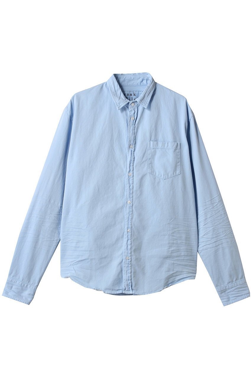 【フランク&アイリーン/Frank&Eileen / MEN】の【MEN】LUKE イタリアンフェイマスデニム カラーシャツ 人気、トレンドファッション・服の通販 founy(ファニー) 　ファッション　Fashion　メンズファッション　MEN　シンプル　Simple　スリーブ　Sleeve　ボトム　Bottom　ロング　Long　NEW・新作・新着・新入荷　New Arrivals　無地　Plain Color　 other-1|ID: prp329100004526656 ipo3291000000032012753