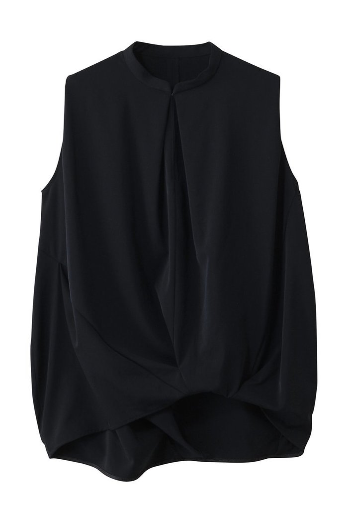 【ランバン オン ブルー/LANVIN en Bleu】のアシンメコクーンヘムスキッパーブラウス インテリア・キッズ・メンズ・レディースファッション・服の通販 founy(ファニー) https://founy.com/ ファッション Fashion レディースファッション WOMEN トップス・カットソー Tops/Tshirt キャミソール / ノースリーブ No Sleeves シャツ/ブラウス Shirts/Blouses アシンメトリー Asymmetry シンプル Simple スキッパー Skipper ノースリーブ No Sleeve NEW・新作・新着・新入荷 New Arrivals |ID: prp329100004526659 ipo3291000000032012778