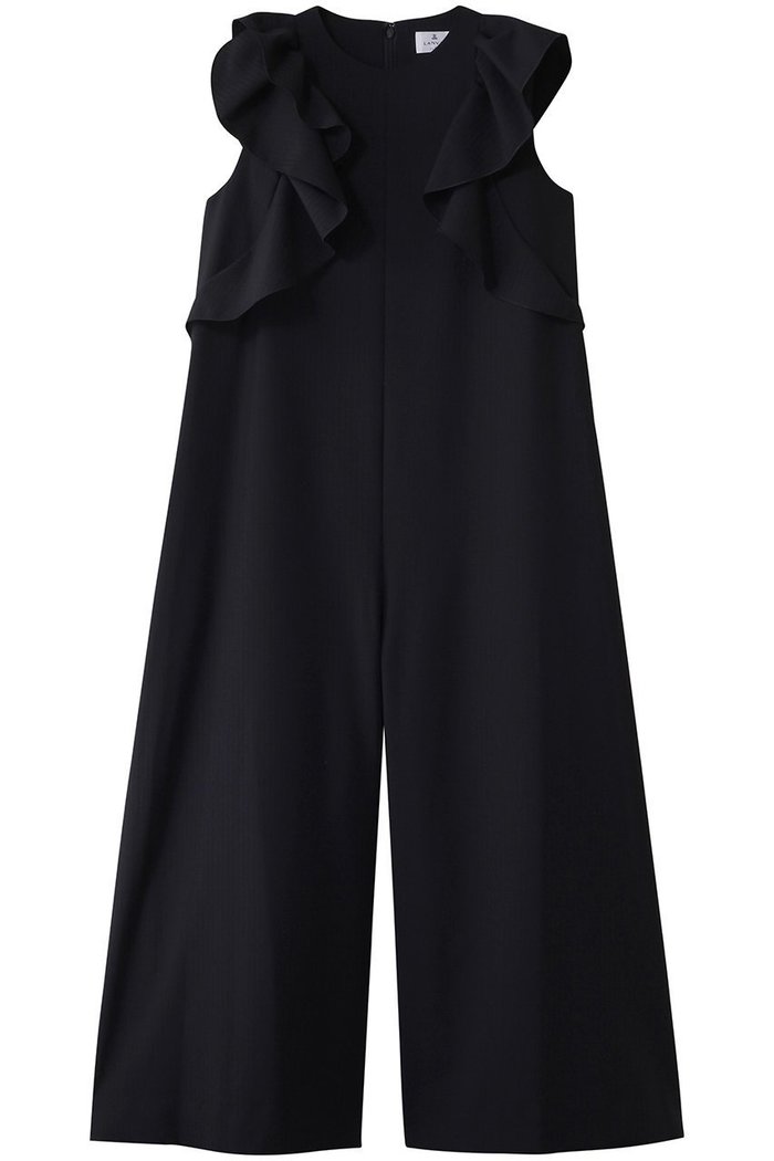 【ランバン オン ブルー/LANVIN en Bleu】のサマーウールフリルコンビネゾン インテリア・キッズ・メンズ・レディースファッション・服の通販 founy(ファニー) https://founy.com/ ファッション Fashion レディースファッション WOMEN パンツ Pants コンビネゾン Combinaison サマー Summer フリル Frills エレガント 上品 Elegant 夏 Summer NEW・新作・新着・新入荷 New Arrivals |ID: prp329100004526663 ipo3291000000032012808