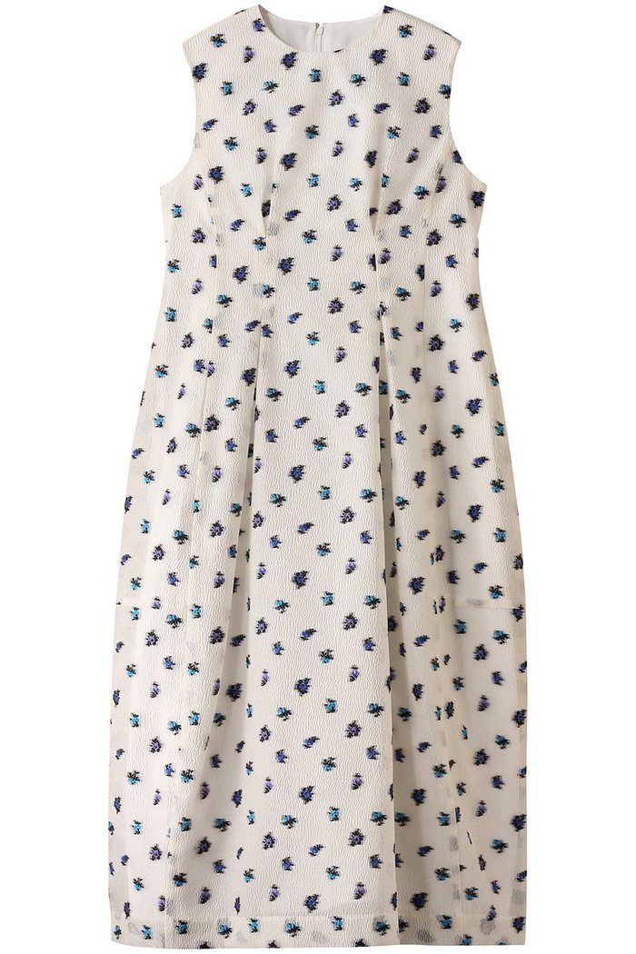 【ランバン オン ブルー/LANVIN en Bleu】のfleuretteシャガードワンピース インテリア・キッズ・メンズ・レディースファッション・服の通販 founy(ファニー) https://founy.com/ ファッション Fashion レディースファッション WOMEN ワンピース Dress チュニック Tunic ジャカード Jacquard チュニック Tunic フェミニン Feminine ロング Long NEW・新作・新着・新入荷 New Arrivals |ID: prp329100004526664 ipo3291000000032012815