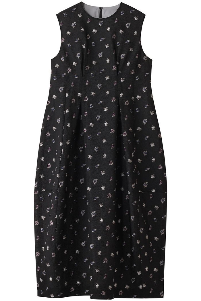 【ランバン オン ブルー/LANVIN en Bleu】のfleuretteシャガードワンピース インテリア・キッズ・メンズ・レディースファッション・服の通販 founy(ファニー) https://founy.com/ ファッション Fashion レディースファッション Fashion for Women ワンピース Dresses チュニック Tunic Tops & Dresses ジャカード／ジャガード Jacquard, Woven Pattern チュニック Tunic, Long Top フェミニン Feminine, Girly ロング Long, Long-Length 再入荷 Restock / Back in Stock |ID: prp329100004526664 ipo3291000000032731733