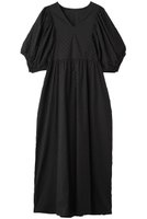 【ナナデコール/nanadecor】のドットブラックパフワンピース 人気、トレンドファッション・服の通販 founy(ファニー) ファッション Fashion レディースファッション WOMEN ワンピース Dress チュニック Tunic スリーブ Sleeve チュニック Tunic ドット Dot フェミニン Feminine フレア Flare ロング Long NEW・新作・新着・新入荷 New Arrivals |ID:prp329100004526666