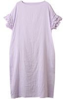 【ナナデコール/nanadecor】のカラーガーゼローズマリーロングドレス 人気、トレンドファッション・服の通販 founy(ファニー) ファッション Fashion レディースファッション WOMEN ワンピース Dress ドレス Party Dresses チュニック Tunic お家時間・ステイホーム Home Time/Stay Home チュニック Tunic ドレス Dress フリル Frills リラックス Relax ロング Long NEW・新作・新着・新入荷 New Arrivals |ID:prp329100004526667