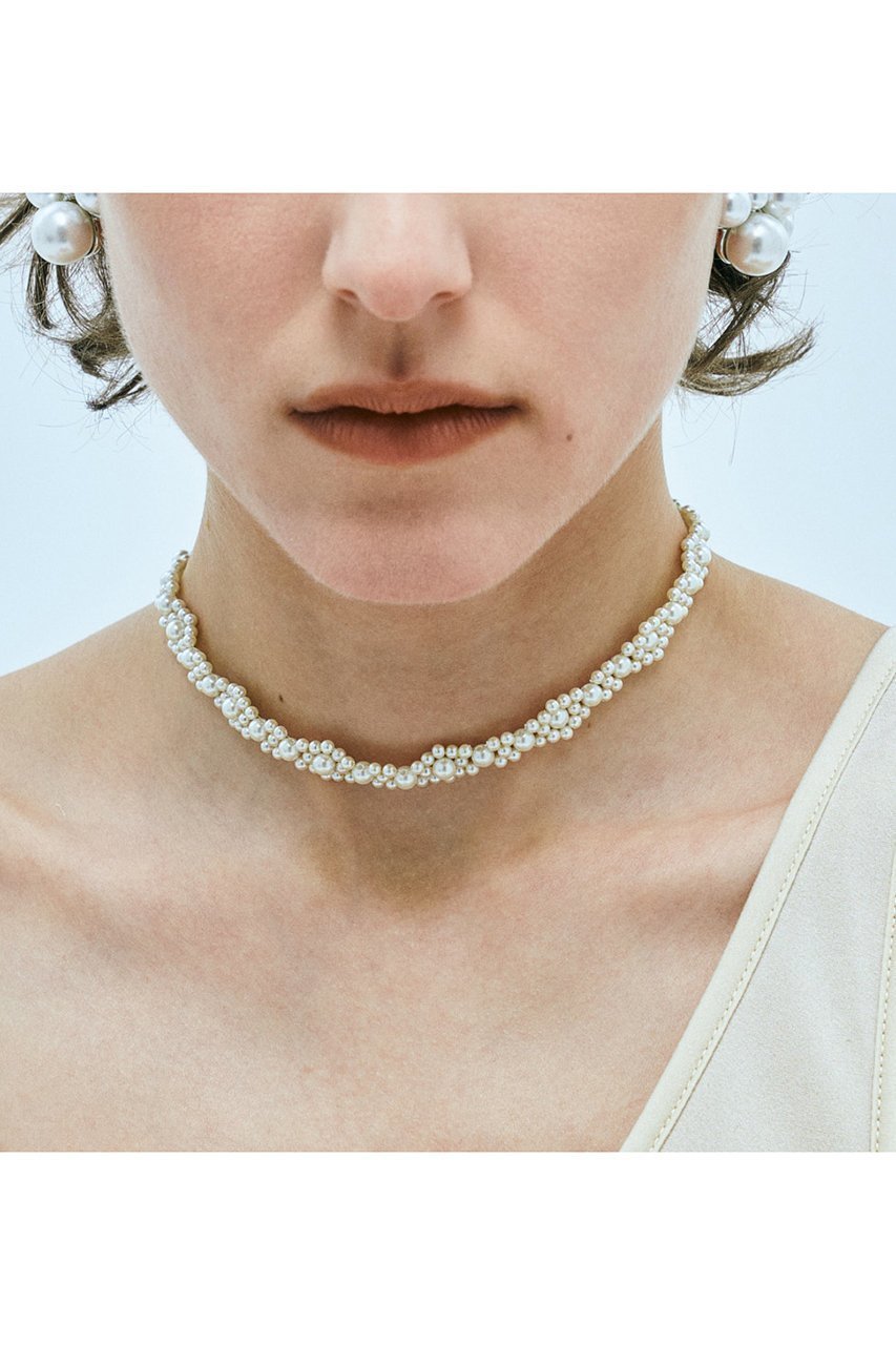 【イリスフォーセブン/IRIS 47】のkaleid pearl ネックレス 人気、トレンドファッション・服の通販 founy(ファニー) 　ファッション　Fashion　レディースファッション　Fashion for Women　ジュエリー　Jewelry　ネックレス　Necklaces & Pendants　エレガント 上品　Elegant　シンプル　Simple, Minimal　ネックレス　Necklace, Pendant Necklace　ノースリーブ　Sleeveless, No-Sleeve　ハンド　Hand, Handmade　パール　Pearl, Pearl Accent　other-2|ID: prp329100004526686 ipo3291000000035764083