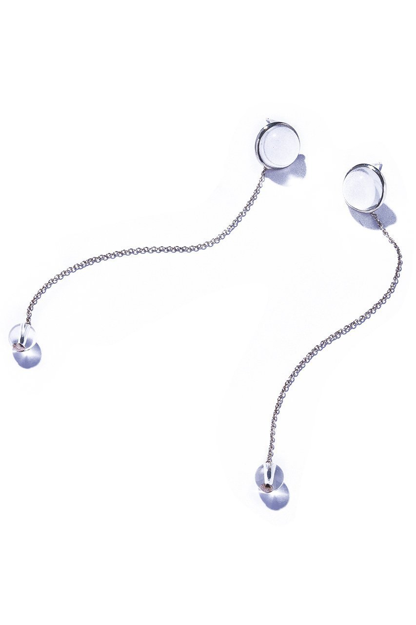 【イリスフォーセブン/IRIS 47】のkryos chain ピアス 人気、トレンドファッション・服の通販 founy(ファニー) 　ファッション　Fashion　レディースファッション　Fashion for Women　ジュエリー　Jewelry　ファッションリング　Fashion Rings　イヤリング・フープ・ドロップタイプ　Hoop, Drop & Clip Earrings　イヤリング　Earrings　チェーン　Chain, Chain Strap　モノトーン　Monotone, Black and White　ロング　Long, Long-Length　other-3|ID: prp329100004526687 ipo3291000000035764090