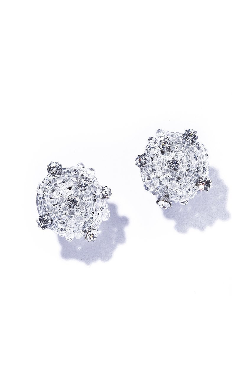 【イリスフォーセブン/IRIS 47】のkaleid crystal イヤリング インテリア・キッズ・メンズ・レディースファッション・服の通販 founy(ファニー) 　ファッション　Fashion　レディースファッション　Fashion for Women　ジュエリー　Jewelry　ファッションリング　Fashion Rings　イヤリング・フープ・ドロップタイプ　Hoop, Drop & Clip Earrings　イヤリング　Earrings　エレガント 上品　Elegant　ガラス　Glass, Glassware　シルバー|ID: prp329100004526703 ipo3291000000035764122