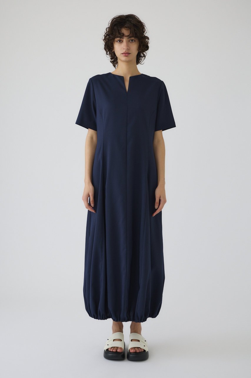 【リムアーク/RIM.ARK】のComfortable summer dress/ドレス・ワンピース インテリア・キッズ・メンズ・レディースファッション・服の通販 founy(ファニー) 　ファッション　Fashion　レディースファッション　Fashion for Women　ワンピース　Dresses　フォーマル・パーティードレス・結婚式用ドレス　Elegant & Casual Dresses　チュニック　Tunic Tops & Dresses　おすすめ　Recommended / Our Picks　カッティング　Cutting Detail　チュニック　Tunic, Long Top　ドレス　Dress, One-Piece　ロング　Long, Long-Length　エレガント 上品　Elegant　夏　Summer　旅行　Travel　ネイビー|ID: prp329100004526707 ipo3291000000032788571