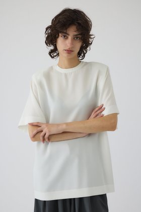 【リムアーク/RIM.ARK】 【5/14 10:00販売開始】Oversize woven T/SH/Tシャツ人気、トレンドファッション・服の通販 founy(ファニー) ファッション Fashion レディースファッション WOMEN トップス・カットソー Tops/Tshirt シャツ/ブラウス Shirts/Blouses ロング / Tシャツ T-Shirts カットソー Cut and Sewn ショート Short スリーブ Sleeve ツイル Twill NEW・新作・新着・新入荷 New Arrivals |ID:prp329100004526709