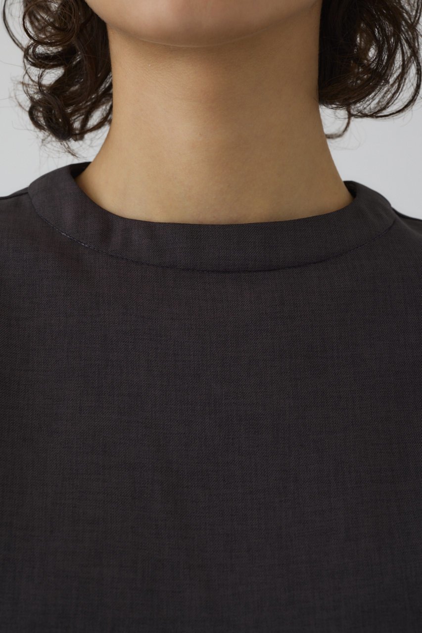 【リムアーク/RIM.ARK】のOversize woven T/SH/Tシャツ 人気、トレンドファッション・服の通販 founy(ファニー) 　ファッション　Fashion　レディースファッション　Fashion for Women　トップス・カットソー　Cut & Sew Tops　シャツ・ブラウス・オフィスカジュアル　Elegant Blouses & Button-Ups　ロングTシャツ・Tシャツ　Longline T-Shirts & Tees　カットソー・ベーシックTシャツ　Cut-and-Sewn Tops / Stretch Tees & Basics　ショート　Short, Short Length　スリーブ　Sleeve, Long Sleeve / Short Sleeve　ツイル　Twist, Twisted Detail　other-7|ID: prp329100004526709 ipo3291000000032788616