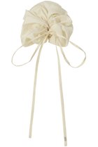 【メゾンスペシャル/MAISON SPECIAL】のボリュームシュシュ 人気、トレンドファッション・服の通販 founy(ファニー) ファッション Fashion レディースファッション Fashion for Women シュシュ&ヘアアクセ/ヘアアレンジ Scrunchies & Hair Accessories おすすめ Recommended / Our Picks アクセサリー Fashion Accessories サテン Satin, Glossy Fabric パーティ Party, Party Style ビジュー Bijou, Jewel-like Accent リボン Ribbon, Bow thumbnail WHT(ホワイト)|ID: prp329100004526710 ipo3291000000032799710