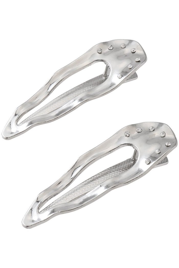 【メゾンスペシャル/MAISON SPECIAL】のヘアクリップ インテリア・キッズ・メンズ・レディースファッション・服の通販 founy(ファニー) https://founy.com/ ファッション Fashion レディースファッション Fashion for Women シュシュ&ヘアアクセ/ヘアアレンジ Scrunchies & Hair Accessories アクセサリー Fashion Accessories シルバー Silver, Metallic Silver バレッタ Barrette, Hair Clip ビジュー Bijou, Jewel-like Accent フォルム Silhouette, Form 夏 Summer |ID: prp329100004526712 ipo3291000000036120111