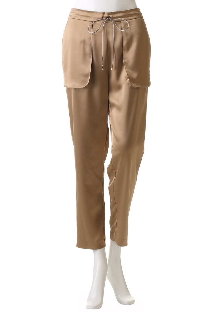 【アルアバイル/allureville】のノーブルサテンイージーパンツ 人気、トレンドファッション・服の通販 founy(ファニー) 　ファッション　Fashion　レディースファッション　WOMEN　パンツ　Pants　サテン　Satin　ストレート　Straight　パッチ　Patch　ポケット　Pocket　NEW・新作・新着・新入荷　New Arrivals　other-2|ID: prp329100004526715 ipo3291000000032013146