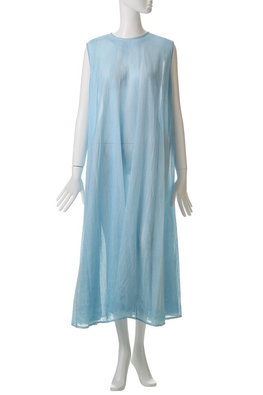 【ミズイロ インド/mizuiro ind】のpigment dyed long flare OP ワンピース 人気、トレンドファッション・服の通販 founy(ファニー) 　ファッション　Fashion　レディースファッション　WOMEN　ワンピース　Dress　チュニック　Tunic　イレギュラー　Irregular　エアリー　Airy　チュニック　Tunic　デニム　Denim　フェミニン　Feminine　フレア　Flare　ロング　Long　夏　Summer　NEW・新作・新着・新入荷　New Arrivals　other-2|ID: prp329100004526716 ipo3291000000032013152