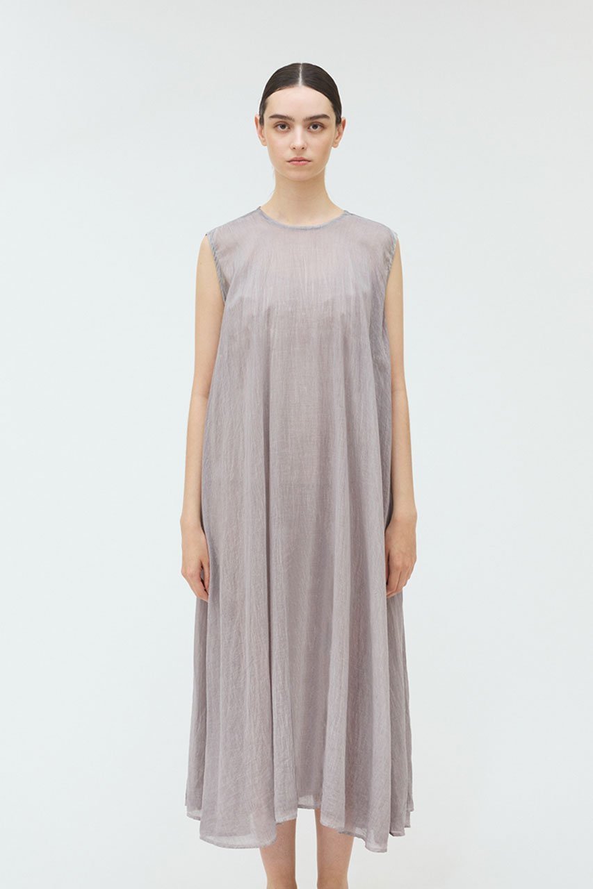 【ミズイロ インド/mizuiro ind】のpigment dyed long flare OP ワンピース 人気、トレンドファッション・服の通販 founy(ファニー) 　ファッション　Fashion　レディースファッション　Fashion for Women　ワンピース　Dresses　チュニック　Tunic Tops & Dresses　イレギュラー　Irregular Design　エアリー　Airy Texture　チュニック　Tunic, Long Top　デニム　Denim, Jeans Material　フェミニン　Feminine, Girly　フレア　Flare, Flared　ロング　Long, Long-Length　夏　Summer　other-6|ID: prp329100004526716 ipo3291000000032807184