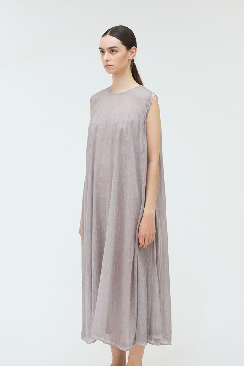 【ミズイロ インド/mizuiro ind】のpigment dyed long flare OP ワンピース 人気、トレンドファッション・服の通販 founy(ファニー) 　ファッション　Fashion　レディースファッション　Fashion for Women　ワンピース　Dresses　チュニック　Tunic Tops & Dresses　イレギュラー　Irregular Design　エアリー　Airy Texture　チュニック　Tunic, Long Top　デニム　Denim, Jeans Material　フェミニン　Feminine, Girly　フレア　Flare, Flared　ロング　Long, Long-Length　夏　Summer　other-7|ID: prp329100004526716 ipo3291000000032807185