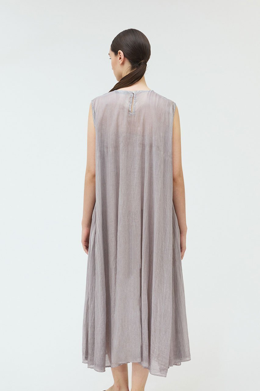 【ミズイロ インド/mizuiro ind】のpigment dyed long flare OP ワンピース 人気、トレンドファッション・服の通販 founy(ファニー) 　ファッション　Fashion　レディースファッション　Fashion for Women　ワンピース　Dresses　チュニック　Tunic Tops & Dresses　イレギュラー　Irregular Design　エアリー　Airy Texture　チュニック　Tunic, Long Top　デニム　Denim, Jeans Material　フェミニン　Feminine, Girly　フレア　Flare, Flared　ロング　Long, Long-Length　夏　Summer　other-8|ID: prp329100004526716 ipo3291000000032807186