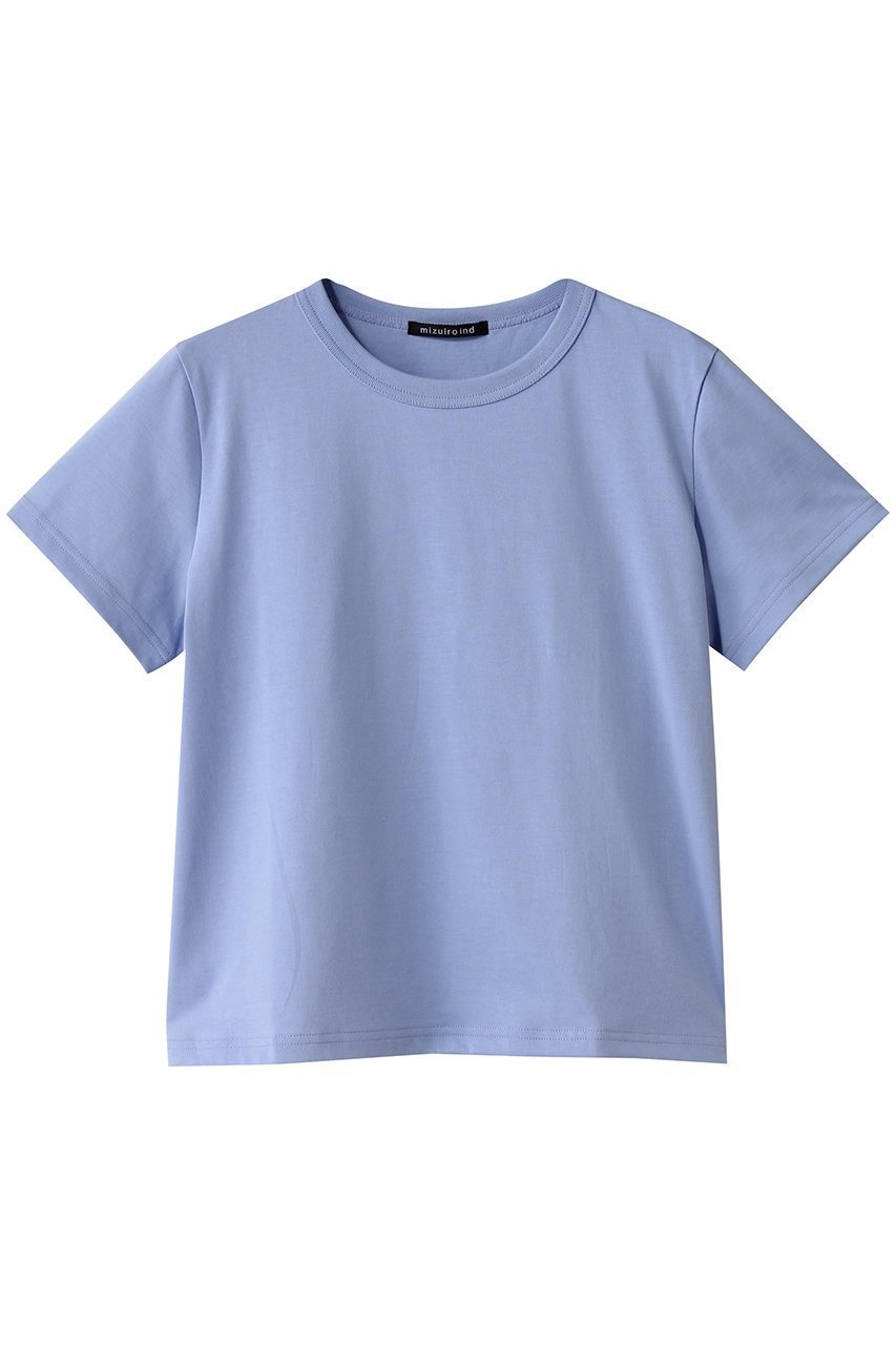 【ミズイロ インド/mizuiro ind】のbasic c/neck T Tシャツ インテリア・キッズ・メンズ・レディースファッション・服の通販 founy(ファニー) 　ファッション　Fashion　レディースファッション　WOMEN　トップス・カットソー　Tops/Tshirt　シャツ/ブラウス　Shirts/Blouses　ロング / Tシャツ　T-Shirts　カットソー　Cut and Sewn　インナー　Inner　コンパクト　Compact　ショート　Short　シンプル　Simple　スリーブ　Sleeve　ベーシック　Basic　半袖　Short Sleeve　NEW・新作・新着・新入荷　New Arrivals　l.blue|ID: prp329100004526718 ipo3291000000032013167