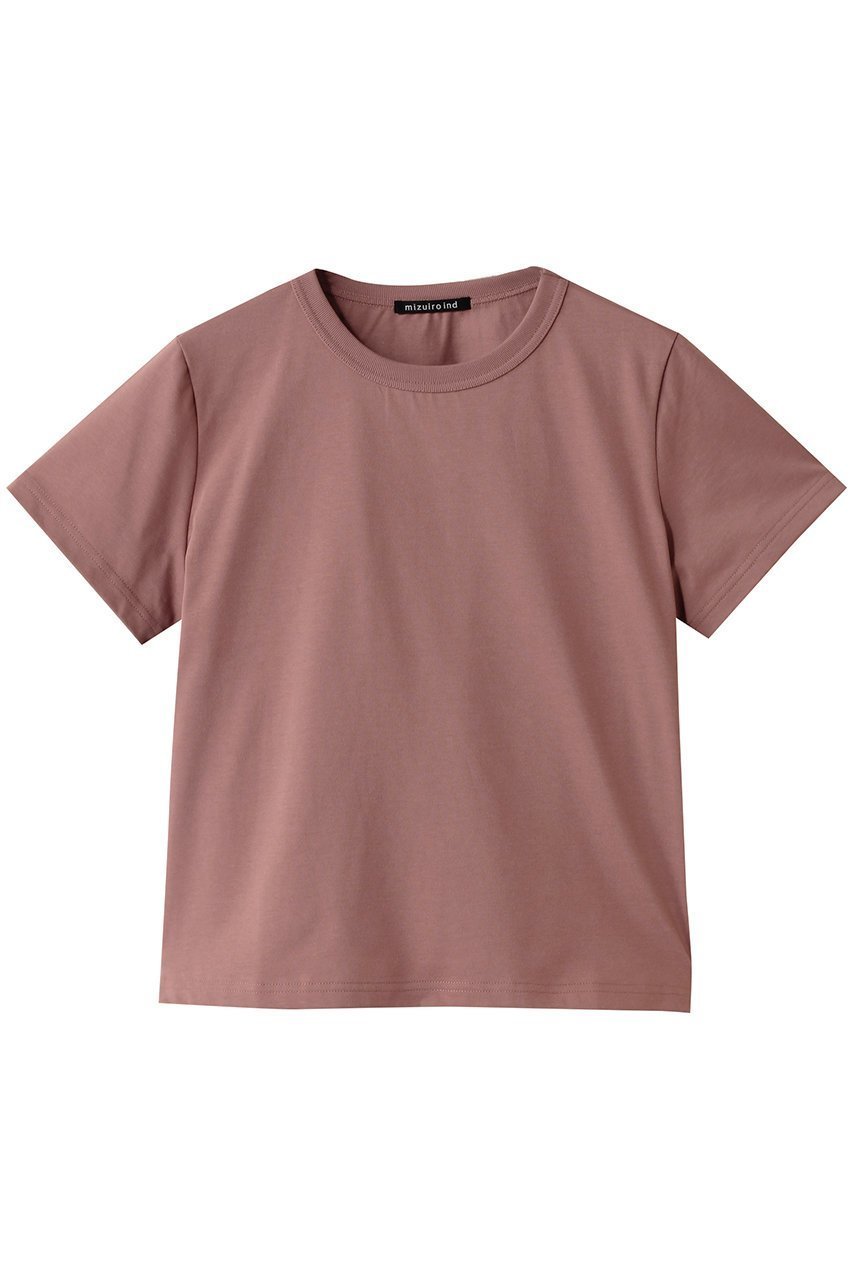 【ミズイロ インド/mizuiro ind】のbasic c/neck T Tシャツ インテリア・キッズ・メンズ・レディースファッション・服の通販 founy(ファニー) 　ファッション　Fashion　レディースファッション　WOMEN　トップス・カットソー　Tops/Tshirt　シャツ/ブラウス　Shirts/Blouses　ロング / Tシャツ　T-Shirts　カットソー　Cut and Sewn　インナー　Inner　コンパクト　Compact　ショート　Short　シンプル　Simple　スリーブ　Sleeve　ベーシック　Basic　半袖　Short Sleeve　NEW・新作・新着・新入荷　New Arrivals　pink|ID: prp329100004526718 ipo3291000000032013168