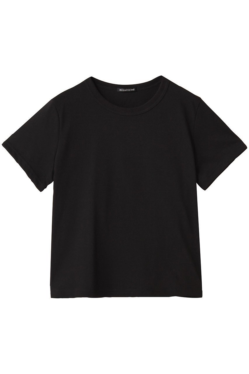 【ミズイロ インド/mizuiro ind】のbasic c/neck T Tシャツ インテリア・キッズ・メンズ・レディースファッション・服の通販 founy(ファニー) 　ファッション　Fashion　レディースファッション　Fashion for Women　トップス・カットソー　Cut & Sew Tops　シャツ・ブラウス・オフィスカジュアル　Elegant Blouses & Button-Ups　ロングTシャツ・Tシャツ　Longline T-Shirts & Tees　カットソー・ベーシックTシャツ　Cut-and-Sewn Tops / Stretch Tees & Basics　インナー　Innerwear　コンパクト　Compact, Small Size　ショート　Short, Short Length　シンプル　Simple, Minimal　スリーブ　Sleeve, Long Sleeve / Short Sleeve　ベーシック　Basic, Essential　半袖　Short Sleeve, Half Sleeve　black|ID: prp329100004526718 ipo3291000000032788720