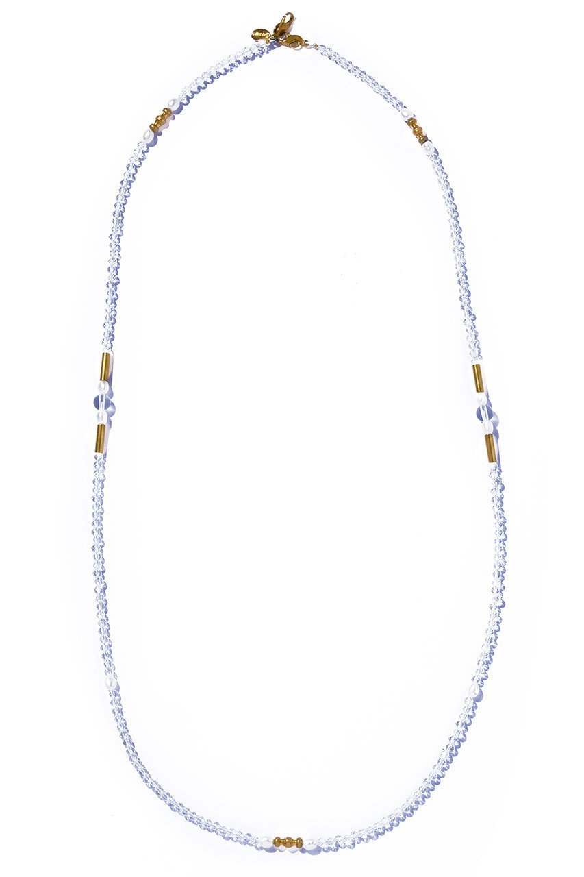 【イリスフォーセブン/IRIS 47】のcrystal glass chain ネックレス 人気、トレンドファッション・服の通販 founy(ファニー) 　ファッション　Fashion　レディースファッション　WOMEN　ジュエリー　Jewelry　ネックレス　Necklaces　グラス　Glass　スタイリッシュ　Stylish　チェーン　Chain　ネックレス　Necklace　ヴィンテージ　Vintage　NEW・新作・新着・新入荷　New Arrivals　 other-1|ID: prp329100004526721 ipo3291000000032013187