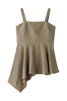 【デパリエ/DEPAREILLE】のワッシャーリネンビスチェ 人気、トレンドファッション・服の通販 founy(ファニー) ファッション Fashion レディースファッション WOMEN トップス・カットソー Tops/Tshirt キャミソール / ノースリーブ No Sleeves シャツ/ブラウス Shirts/Blouses ビスチェ Bustier おすすめ Recommend カットソー Cut And Sew クール Cool サマー Summer シアー Sheer スキニー Skinny ノースリーブ No Sleeve ビスチェ Bustier フォルム Form フレア Flare ボトム Bottom リネン Linen NEW・新作・新着・新入荷 New Arrivals |ID:prp329100004526726