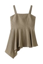 【デパリエ/DEPAREILLE】のワッシャーリネンビスチェ 人気、トレンドファッション・服の通販 founy(ファニー) ファッション Fashion レディースファッション WOMEN トップス・カットソー Tops/Tshirt キャミソール / ノースリーブ No Sleeves シャツ/ブラウス Shirts/Blouses ビスチェ Bustier おすすめ Recommend カットソー Cut And Sew クール Cool サマー Summer シアー Sheer スキニー Skinny ノースリーブ No Sleeve ビスチェ Bustier フォルム Form フレア Flare ボトム Bottom リネン Linen NEW・新作・新着・新入荷 New Arrivals thumbnail ベージュ|ID: prp329100004526726 ipo3291000000032013228