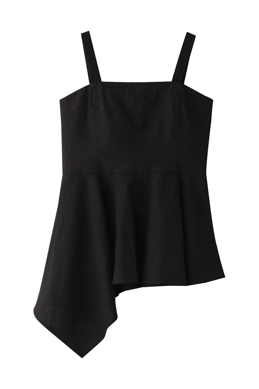 【デパリエ/DEPAREILLE】のワッシャーリネンビスチェ インテリア・キッズ・メンズ・レディースファッション・服の通販 founy(ファニー) 　ファッション　Fashion　レディースファッション　WOMEN　トップス・カットソー　Tops/Tshirt　キャミソール / ノースリーブ　No Sleeves　シャツ/ブラウス　Shirts/Blouses　ビスチェ　Bustier　おすすめ　Recommend　カットソー　Cut And Sew　クール　Cool　サマー　Summer　シアー　Sheer　スキニー　Skinny　ノースリーブ　No Sleeve　ビスチェ　Bustier　フォルム　Form　フレア　Flare　ボトム　Bottom　リネン　Linen　NEW・新作・新着・新入荷　New Arrivals　ブラック|ID: prp329100004526726 ipo3291000000032013229