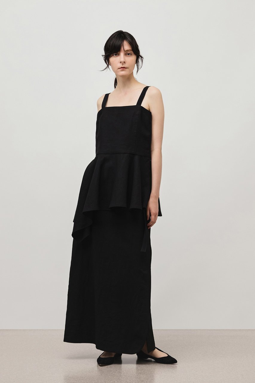 【デパリエ/DEPAREILLE】のワッシャーリネンビスチェ 人気、トレンドファッション・服の通販 founy(ファニー) 　ファッション　Fashion　レディースファッション　Fashion for Women　トップス・カットソー　Cut & Sew Tops　キャミソール&ノースリーブ　Camisoles & Sleeveless Tops　シャツ・ブラウス・オフィスカジュアル　Elegant Blouses & Button-Ups　ビスチェ　Bustiers & Corset Tops / Layered Bustier Style　おすすめ　Recommended / Our Picks　カットソー　Cut and Sewn Top　クール　Cool, Chic　サマー　Summer, Summer Style　シアー　Sheer, See-Through　スキニー　Skinny, Slim Fit　ノースリーブ　Sleeveless, No-Sleeve　ビスチェ　Bustier, Corset Top　フォルム　Silhouette, Form　フレア　Flare, Flared　ボトム　Bottoms, Lower Wear　リネン　Linen, Linen Fabric　other-8|ID: prp329100004526726 ipo3291000000032789231