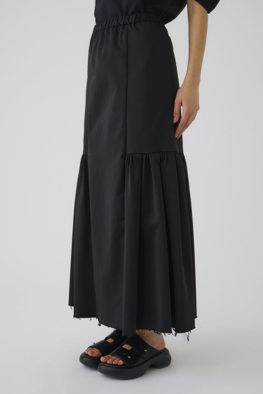 【リムアーク/RIM.ARK】の【5/14 10:00販売開始】Decorative SK/スカート 人気、トレンドファッション・服の通販 founy(ファニー) 　ファッション　Fashion　レディースファッション　WOMEN　スカート　Skirt　ロングスカート　Long Skirt　エレガント 上品　Elegant　ギャザー　Gather　サテン　Satin　スタイリッシュ　Stylish　リラックス　Relax　ロング　Long　NEW・新作・新着・新入荷　New Arrivals　other-2|ID: prp329100004526731 ipo3291000000032013269