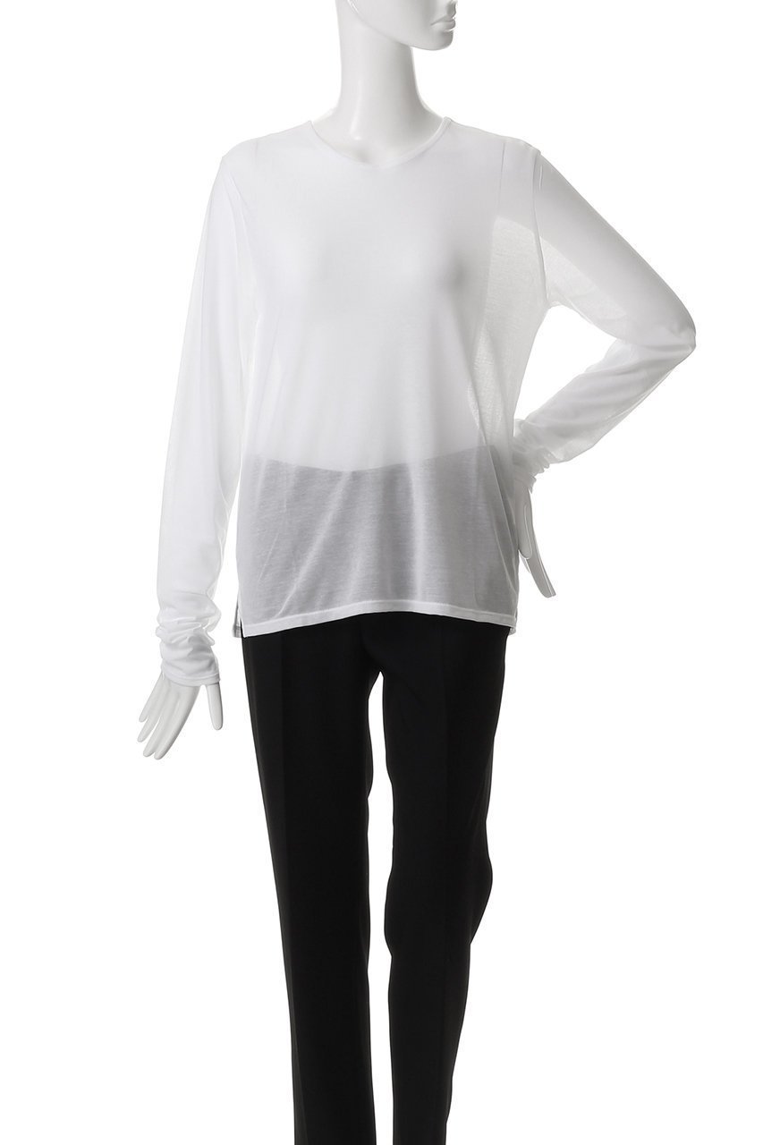 【ハー/HER.】のシアーカットソー 人気、トレンドファッション・服の通販 founy(ファニー) 　ファッション　Fashion　レディースファッション　WOMEN　トップス・カットソー　Tops/Tshirt　シャツ/ブラウス　Shirts/Blouses　ロング / Tシャツ　T-Shirts　カットソー　Cut and Sewn　カットソー　Cut And Sew　シアー　Sheer　ショート　Short　スリーブ　Sleeve　今季　This Season　定番　Standard　NEW・新作・新着・新入荷　New Arrivals　other-2|ID: prp329100004526733 ipo3291000000032013287