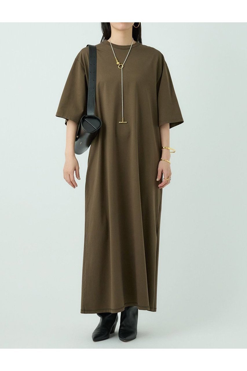 【カオス/Chaos】の【WHY NOT NOW】ルースワンピース 人気、トレンドファッション・服の通販 founy(ファニー) 　ファッション　Fashion　レディースファッション　WOMEN　ワンピース　Dress　チュニック　Tunic　インナー　Inner　シルケット　Mercerization　スリット　Slit　チュニック　Tunic　デニム　Denim　ロング　Long　NEW・新作・新着・新入荷　New Arrivals　other-3|ID: prp329100004526736 ipo3291000000032013548
