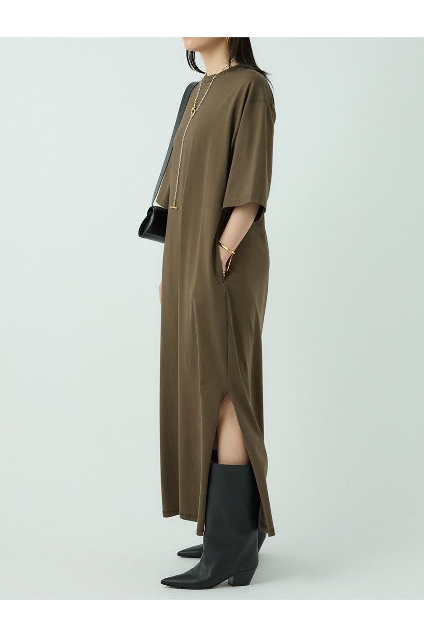 【カオス/Chaos】の【WHY NOT NOW】ルースワンピース 人気、トレンドファッション・服の通販 founy(ファニー) 　ファッション　Fashion　レディースファッション　WOMEN　ワンピース　Dress　チュニック　Tunic　インナー　Inner　シルケット　Mercerization　スリット　Slit　チュニック　Tunic　デニム　Denim　ロング　Long　NEW・新作・新着・新入荷　New Arrivals　other-4|ID: prp329100004526736 ipo3291000000032013549