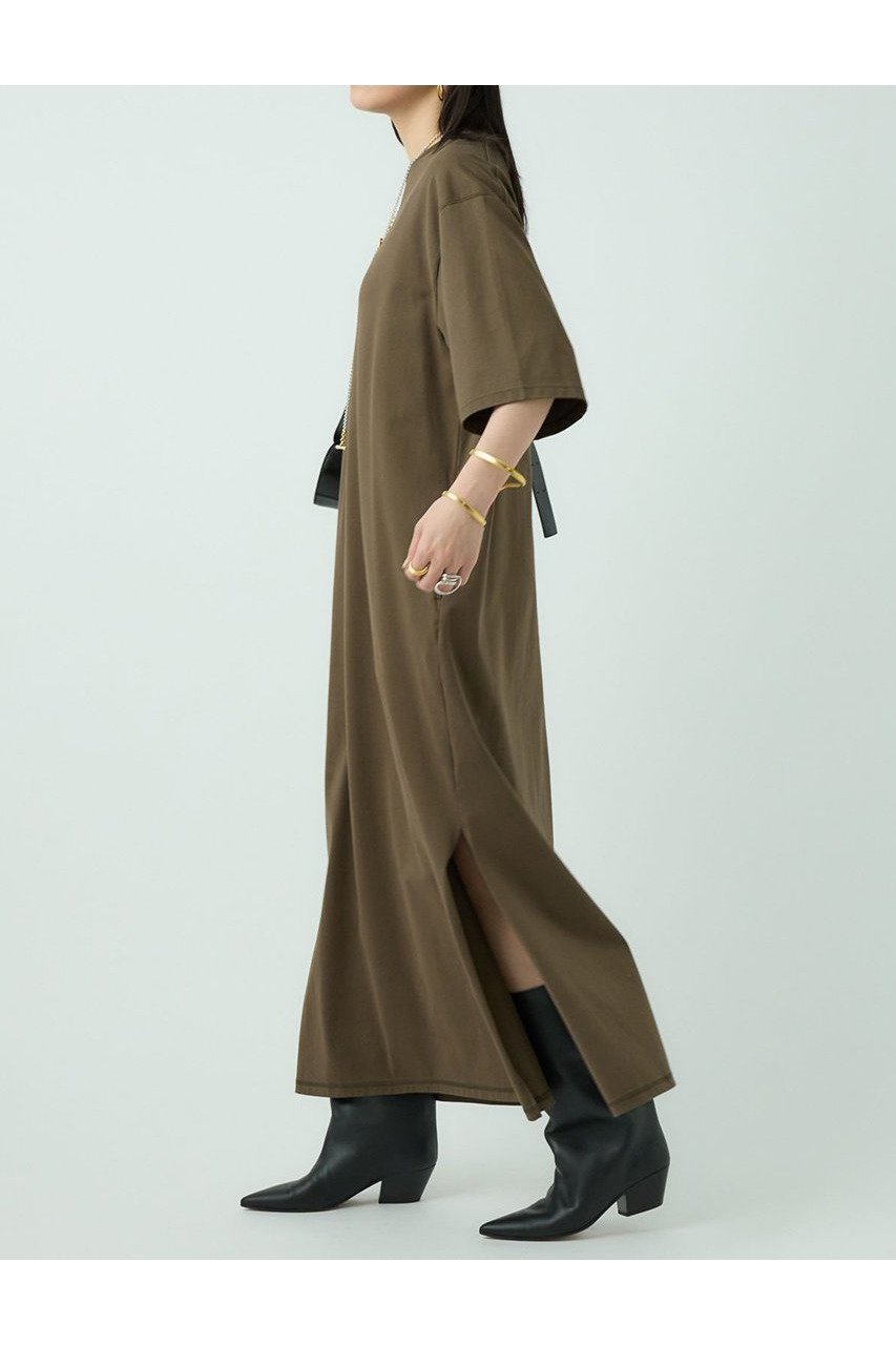 【カオス/Chaos】の【WHY NOT NOW】ルースワンピース 人気、トレンドファッション・服の通販 founy(ファニー) 　ファッション　Fashion　レディースファッション　WOMEN　ワンピース　Dress　チュニック　Tunic　インナー　Inner　シルケット　Mercerization　スリット　Slit　チュニック　Tunic　デニム　Denim　ロング　Long　NEW・新作・新着・新入荷　New Arrivals　other-5|ID: prp329100004526736 ipo3291000000032013550