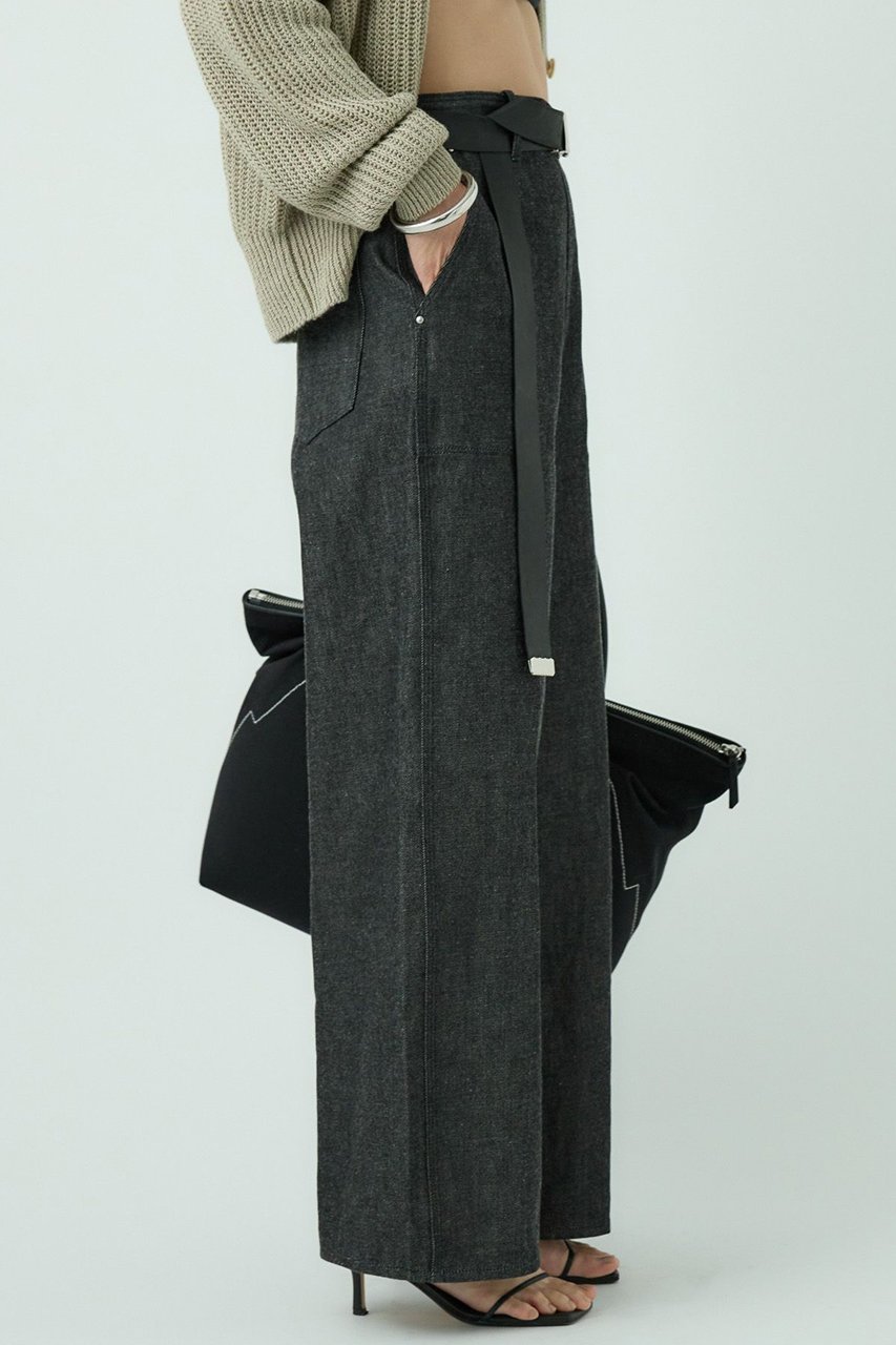 【カオス/Chaos】の【WHY NOT NOW】バナックデニム 人気、トレンドファッション・服の通販 founy(ファニー) 　ファッション　Fashion　レディースファッション　WOMEN　パンツ　Pants　デニムパンツ　Denim Pants　インディゴ　Indigo　インナー　Inner　ストレート　Straight　デニム　Denim　バランス　Balance　パターン　Pattern　フラット　Flat　フロント　Front　ワーク　Work　NEW・新作・新着・新入荷　New Arrivals　other-6|ID: prp329100004526737 ipo3291000000032013558