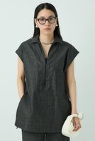 【カオス/Chaos】の【WHY NOT NOW】バナックシャツ 人気、トレンドファッション・服の通販 founy(ファニー) ファッション Fashion レディースファッション WOMEN トップス・カットソー Tops/Tshirt シャツ/ブラウス Shirts/Blouses インディゴ Indigo インナー Inner ショート Short ストレート Straight スリーブ Sleeve セットアップ Set Up デニム Denim ノースリーブ No Sleeve バランス Balance ワーク Work おすすめ Recommend NEW・新作・新着・新入荷 New Arrivals |ID:prp329100004526738