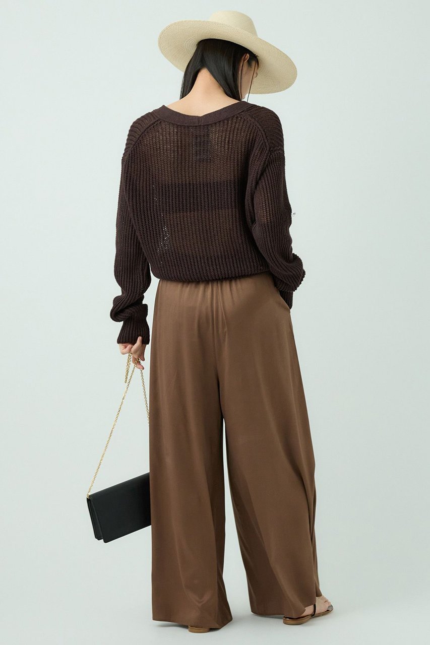 【カオス/Chaos】のリナリアリネンツイカーディガン 人気、トレンドファッション・服の通販 founy(ファニー) 　ファッション　Fashion　レディースファッション　Fashion for Women　トップス・カットソー　Cut & Sew Tops　ニット　Knit Tops & Sweaters　カーディガン・羽織り　Layered Style Cardigans　おすすめ　Recommended / Our Picks　カーディガン　Cardigan, Knitwear　リネン　Linen, Linen Fabric　人気　Popular, Best Seller　再入荷　Restock / Back in Stock　夏　Summer　畦　Ribbed Knit　秋　Autumn　other-6|ID: prp329100004526740 ipo3291000000035274364