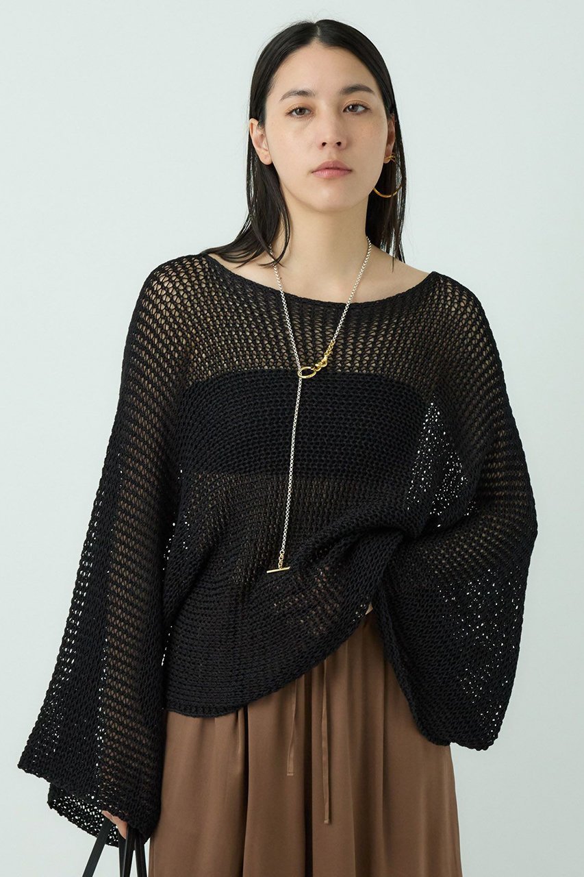 【カオス/Chaos】のボランリリーニットプルオーバー インテリア・キッズ・メンズ・レディースファッション・服の通販 founy(ファニー) 　ファッション　Fashion　レディースファッション　WOMEN　トップス・カットソー　Tops/Tshirt　ニット　Knit Tops　プルオーバー　Pullover　リラックス　Relax　エレガント 上品　Elegant　NEW・新作・新着・新入荷　New Arrivals　ブラック|ID: prp329100004526741 ipo3291000000032013592