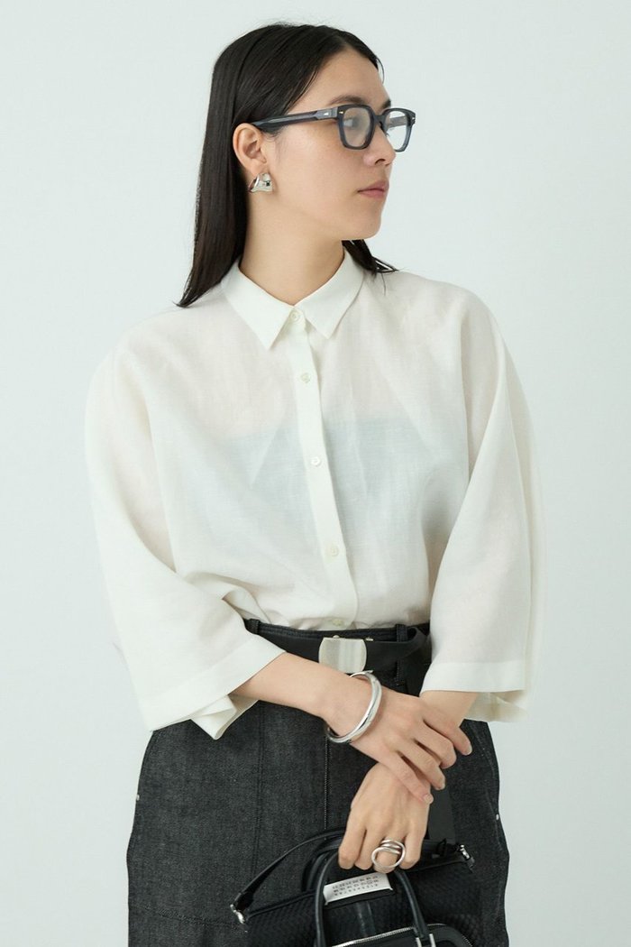 【カオス/Chaos】のタコフシャツ インテリア・キッズ・メンズ・レディースファッション・服の通販 founy(ファニー) https://founy.com/ ファッション Fashion レディースファッション WOMEN トップス・カットソー Tops/Tshirt シャツ/ブラウス Shirts/Blouses キュプラ Cupra スリーブ Sleeve ロング Long エレガント 上品 Elegant NEW・新作・新着・新入荷 New Arrivals |ID: prp329100004526742 ipo3291000000032013601