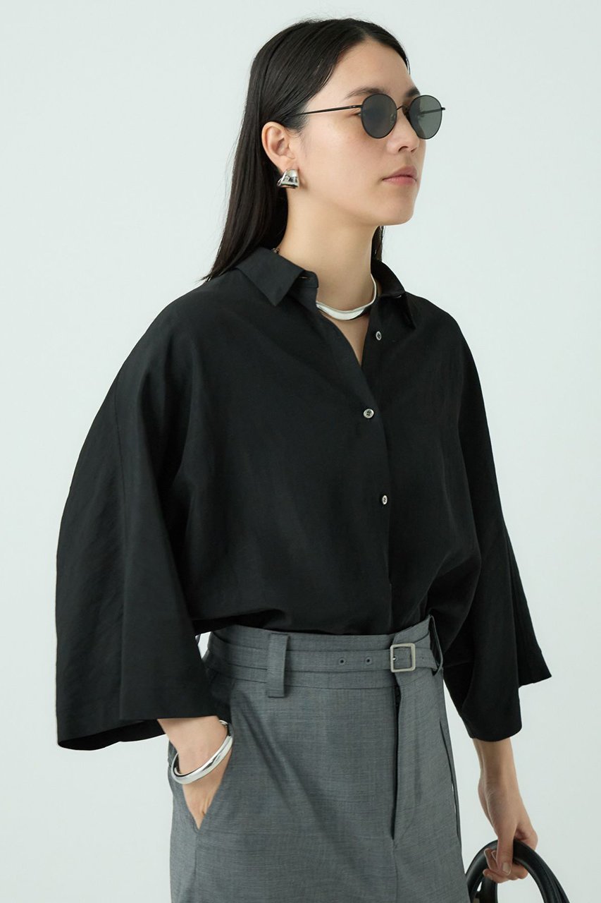 【カオス/Chaos】のタコフシャツ 人気、トレンドファッション・服の通販 founy(ファニー) 　ファッション　Fashion　レディースファッション　WOMEN　トップス・カットソー　Tops/Tshirt　シャツ/ブラウス　Shirts/Blouses　キュプラ　Cupra　スリーブ　Sleeve　ロング　Long　エレガント 上品　Elegant　NEW・新作・新着・新入荷　New Arrivals　other-5|ID: prp329100004526742 ipo3291000000032013607