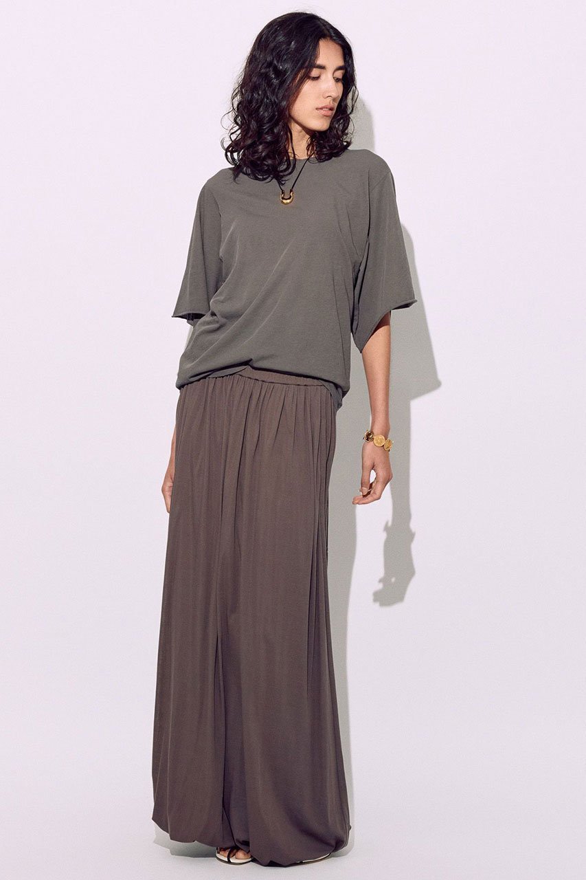 【ブリル/BRILL】の【raspail】ワイドスリーブTシャツ 人気、トレンドファッション・服の通販 founy(ファニー) 　ファッション　Fashion　レディースファッション　WOMEN　トップス・カットソー　Tops/Tshirt　シャツ/ブラウス　Shirts/Blouses　ロング / Tシャツ　T-Shirts　カットソー　Cut and Sewn　インド　India　コレクション　Collection　ショート　Short　スリーブ　Sleeve　トリミング　Trimming　ベーシック　Basic　モダン　Modern　ワイド　Wide　夏　Summer　NEW・新作・新着・新入荷　New Arrivals　other-4|ID: prp329100004526745 ipo3291000000032013634