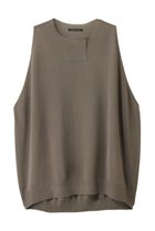 【ミズイロ インド/mizuiro ind】のcrew neck wide vest ベスト gray|ID: prp329100004529456 ipo3291000000032025004