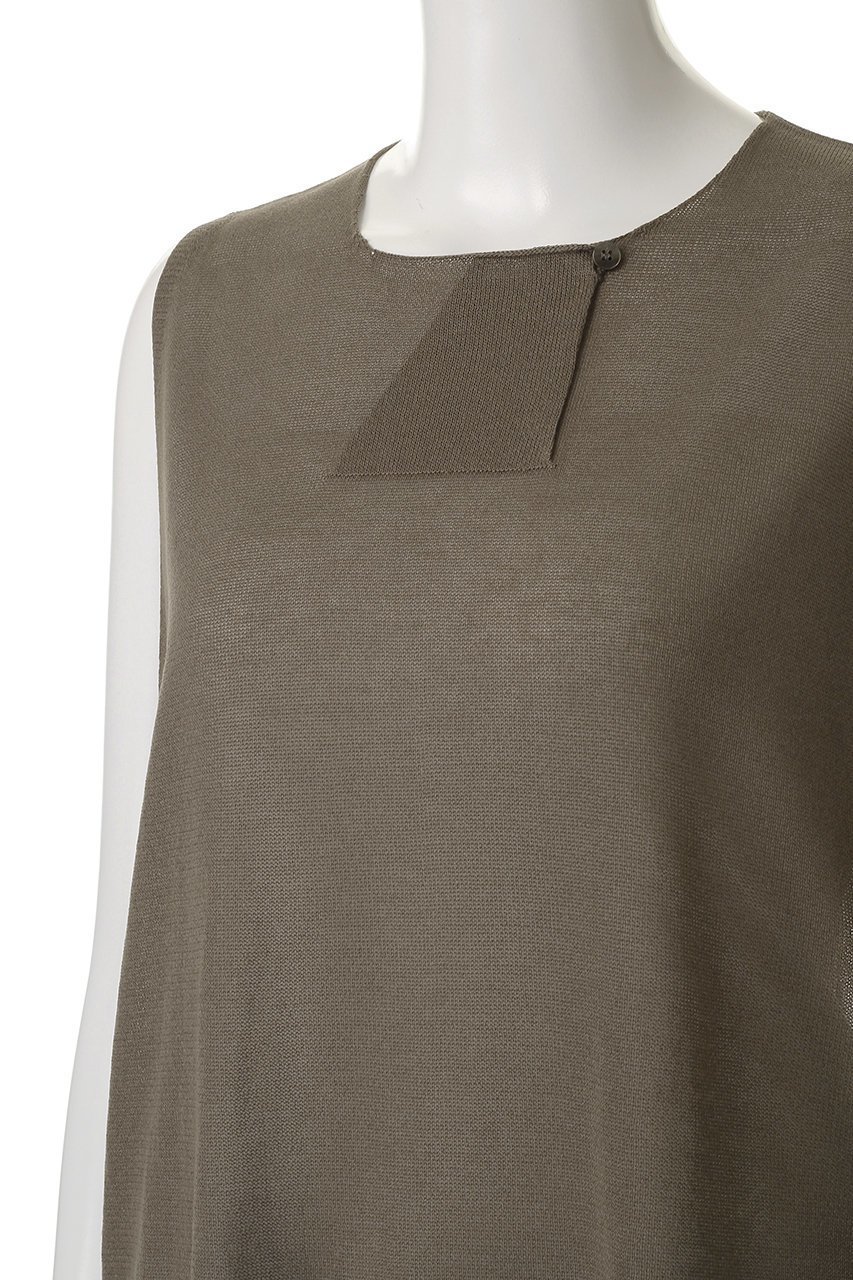 【ミズイロ インド/mizuiro ind】のcrew neck wide vest ベスト 人気、トレンドファッション・服の通販 founy(ファニー) 　ファッション　Fashion　レディースファッション　Fashion for Women　アウター　Coat / Outerwear Collection　レディースジャケット・軽アウター　Jackets　インナー　Innerwear　シアー　Sheer, See-Through　ジャケット　Jacket, Outerwear　ノースリーブ　Sleeveless, No-Sleeve　ベスト　Vest, Waistcoat　リラックス　Relax, Relaxed Fit　ロング　Long, Long-Length　other-5|ID: prp329100004529456 ipo3291000000032788423